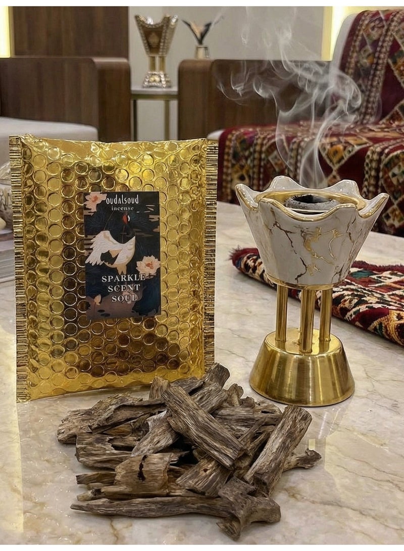 أود أل سعود 50 جرام من العود الطبيعي الفيتنامي - Image 1